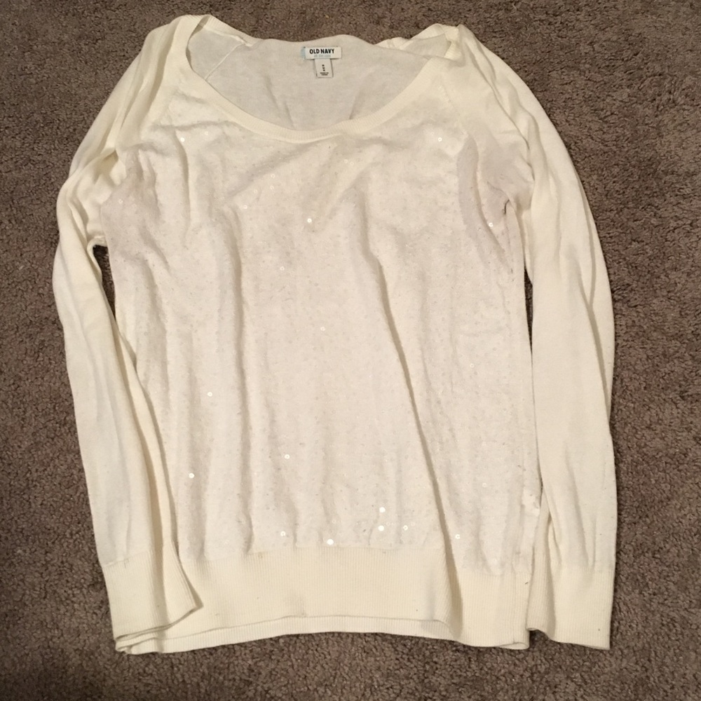 Sequin sweater